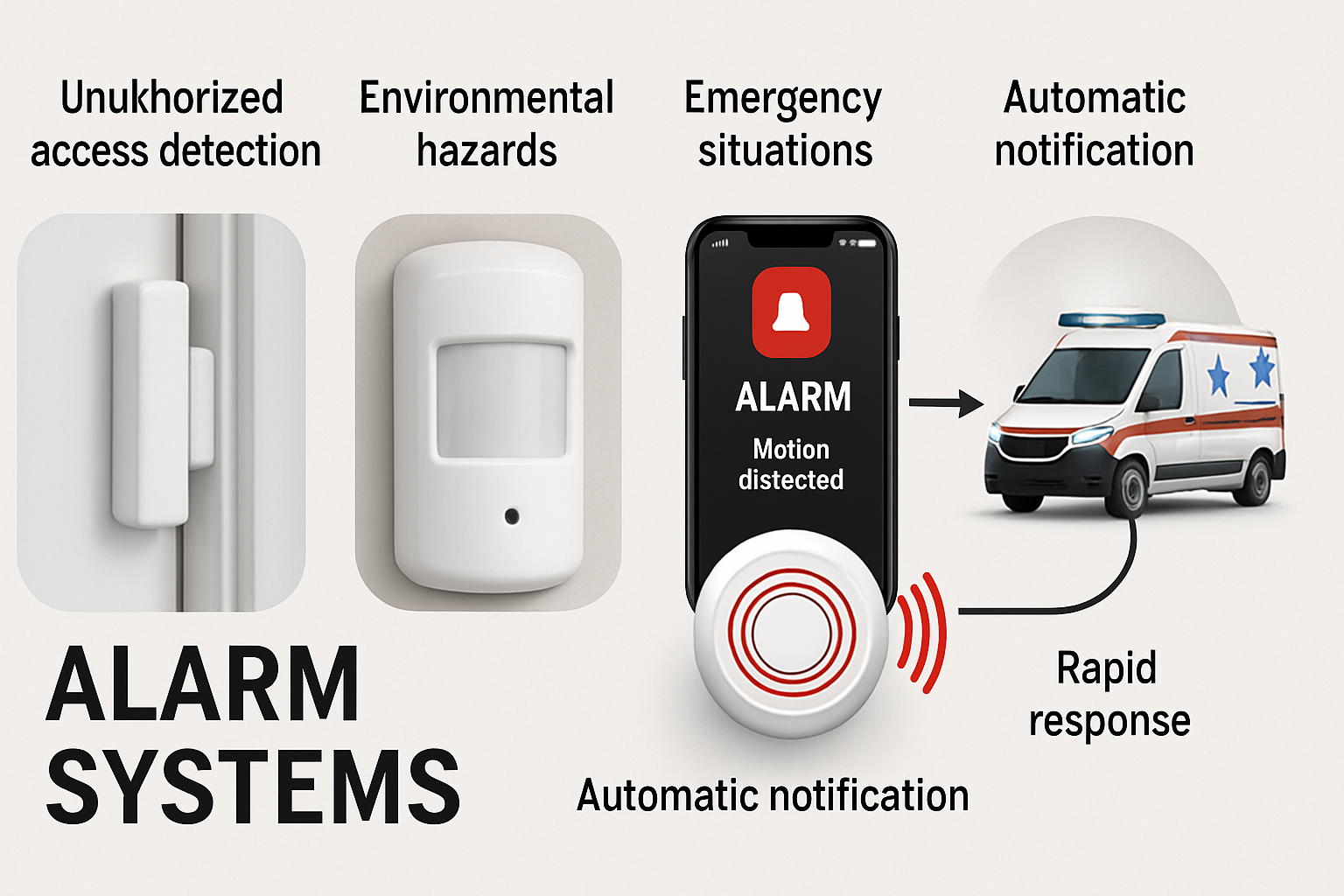 Alarm Infographic