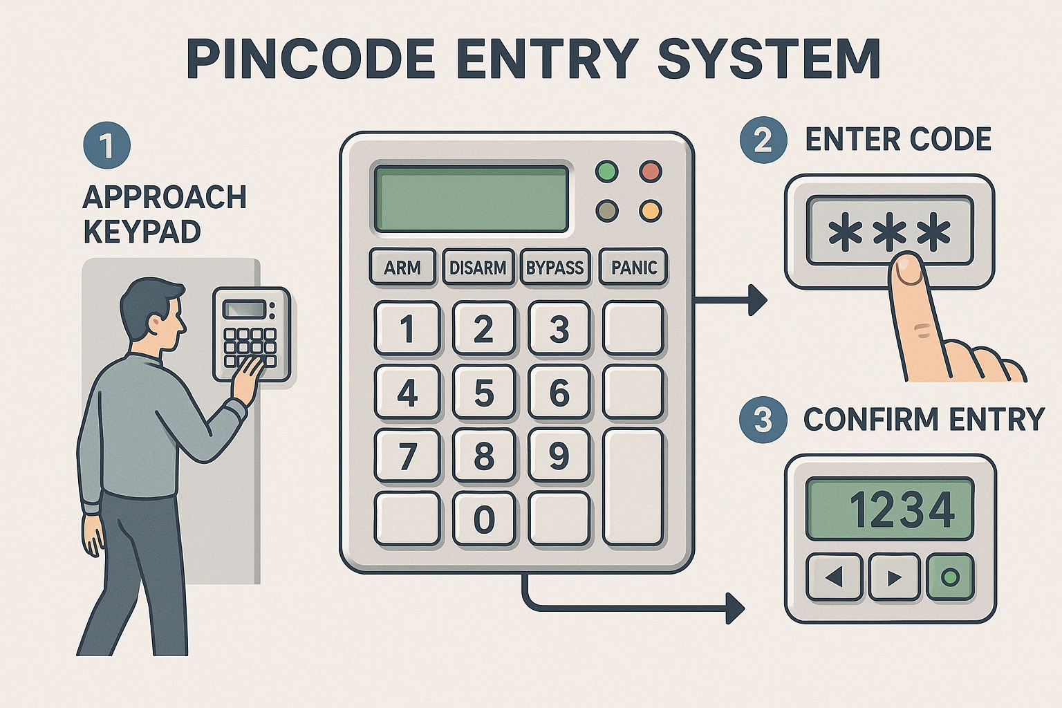 PIN Code Entry